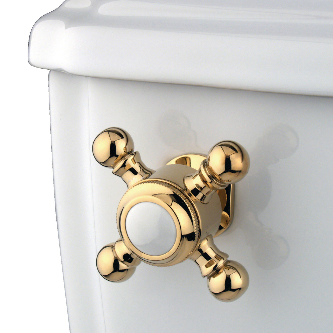 Elements of Design EKTBX2 Front Mount Toilet Tank Lever, Polished Brass