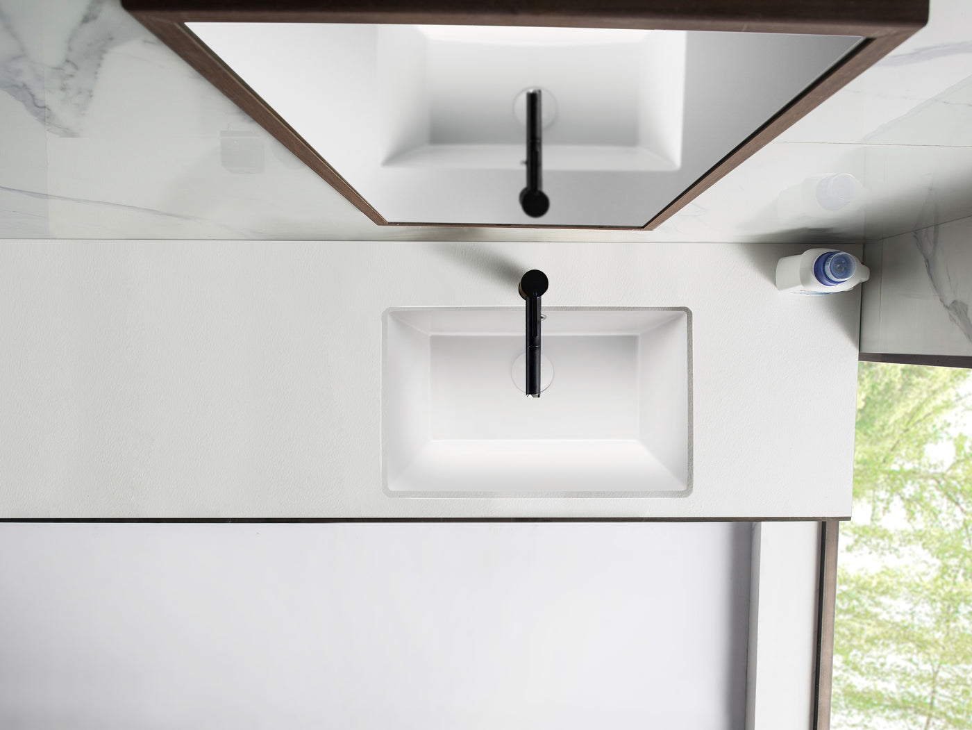 Elements of Design ELB21137 21-1/8" Ceramic Rectangular Undermount Bathroom Sink, White