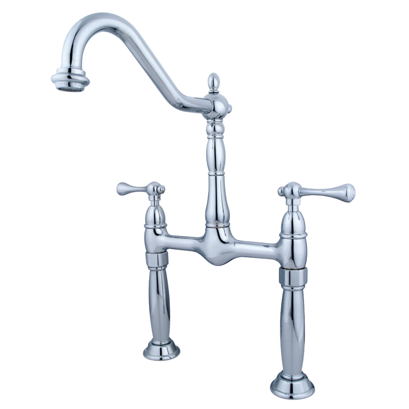 Elements of Design ES1071BL Vessel Sink Faucet, Polished Chrome