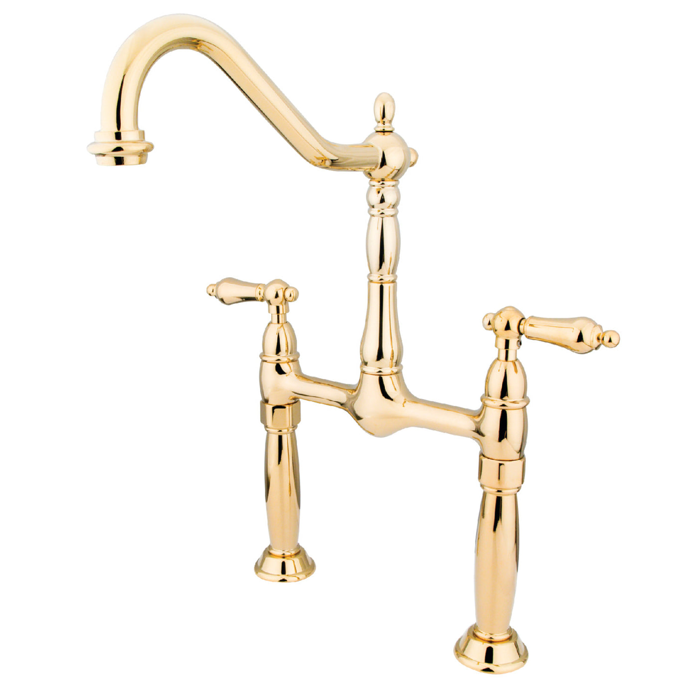 Elements of Design ES1072AL Vessel Sink Faucet, Polished Brass