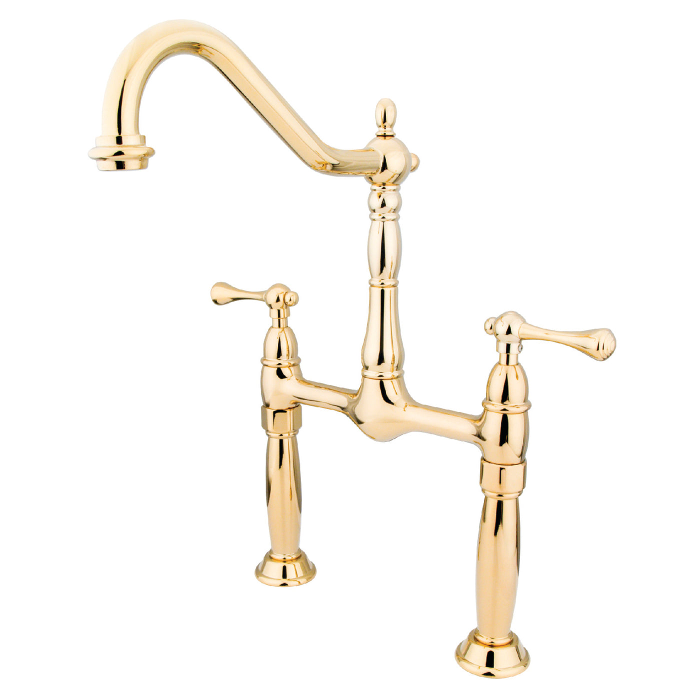 Elements of Design ES1072BL Vessel Sink Faucet, Polished Brass