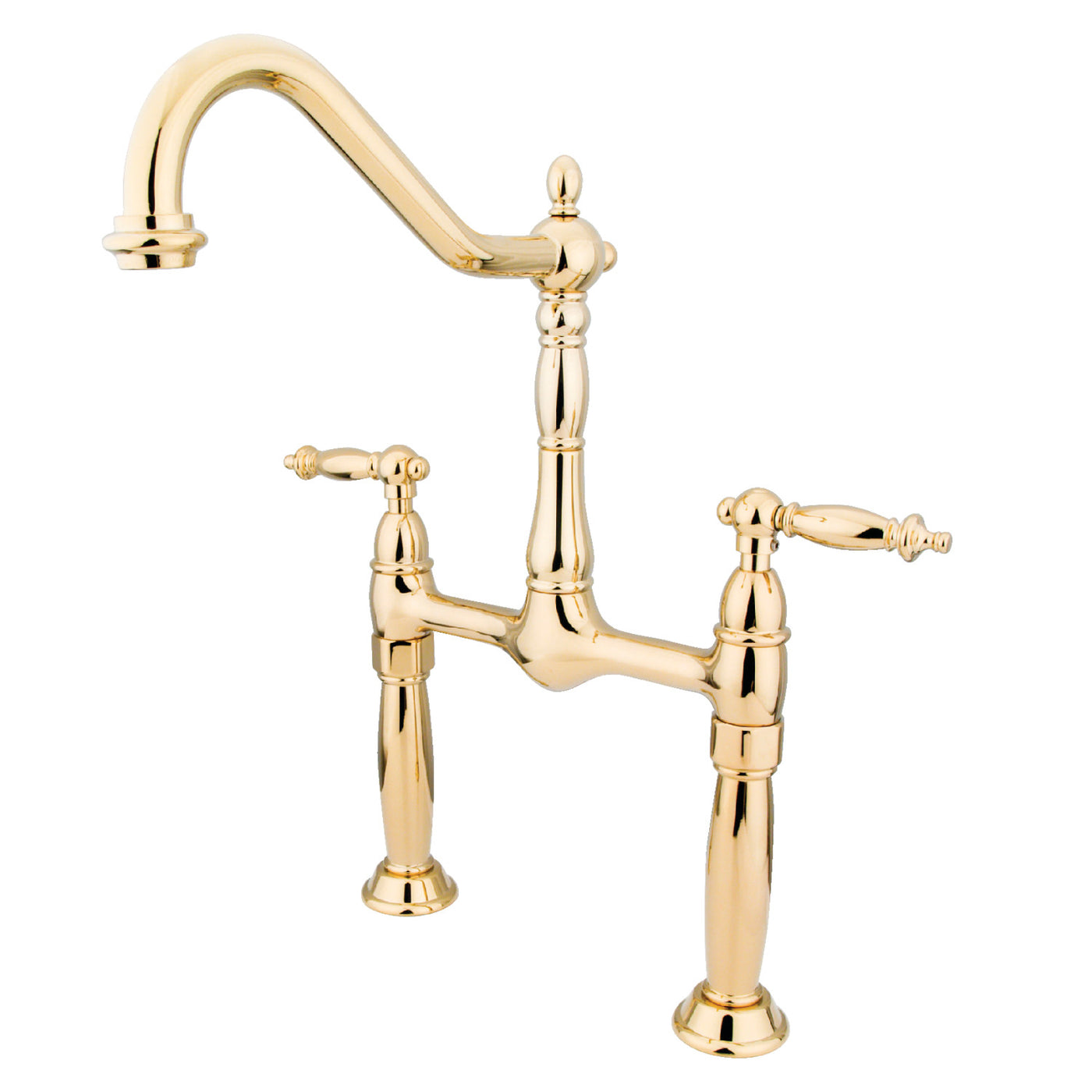 Elements of Design ES1072TL Vessel Sink Faucet, Polished Brass