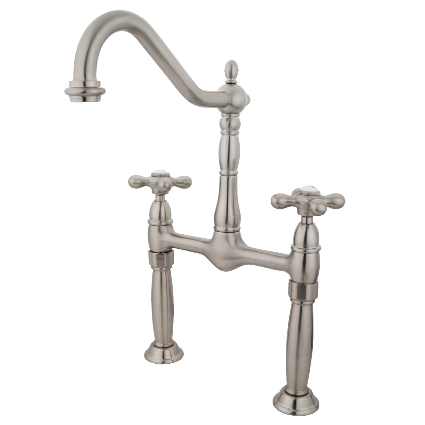 Elements of Design ES1078AX Vessel Sink Faucet, Brushed Nickel