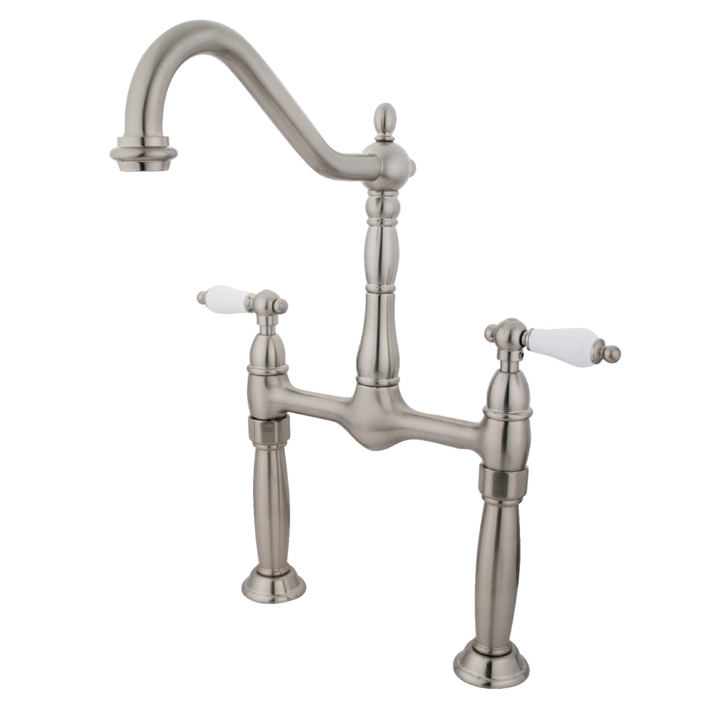 Elements of Design ES1078PL Vessel Sink Faucet, Brushed Nickel