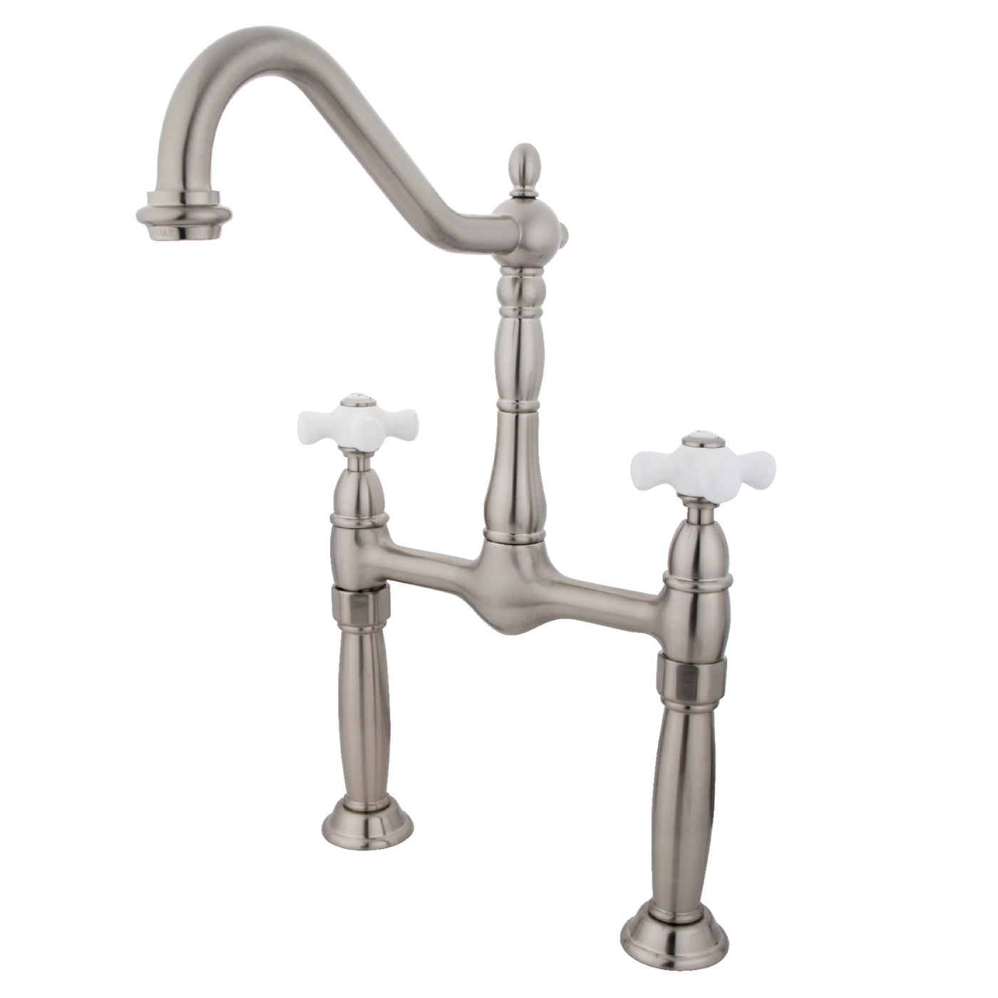 Elements of Design ES1078PX Vessel Sink Faucet, Brushed Nickel
