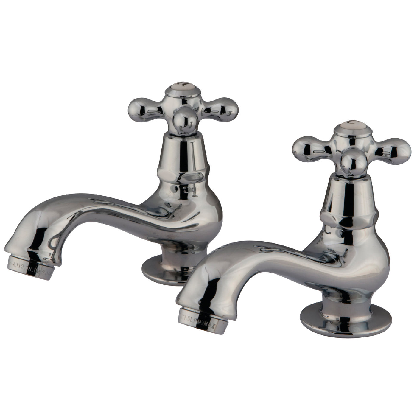 Elements of Design ES1101AX Basin Faucet with Cross Handle, Polished Chrome