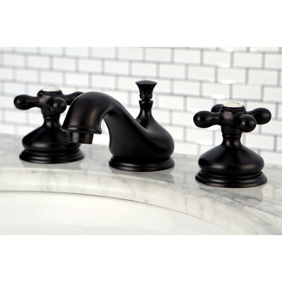 Elements of Design ES1165AX Widespread Bathroom Faucet with Brass Pop-Up, Oil Rubbed Bronze