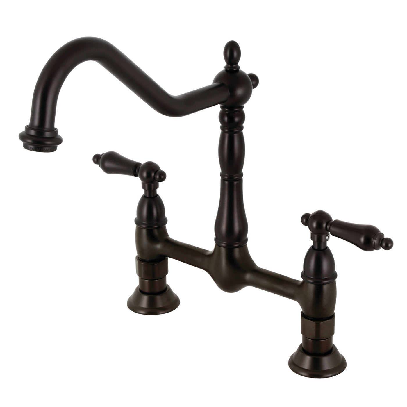 Elements of Design ES1175AL Bridge Kitchen Faucet, Oil Rubbed Bronze