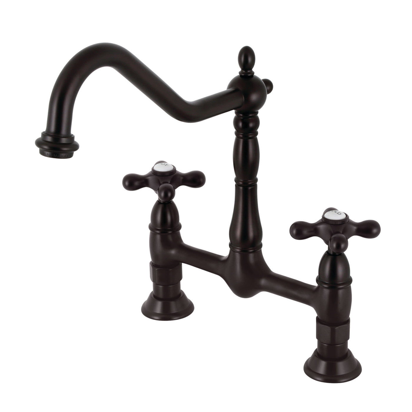 Elements of Design ES1175AX Bridge Kitchen Faucet, Oil Rubbed Bronze
