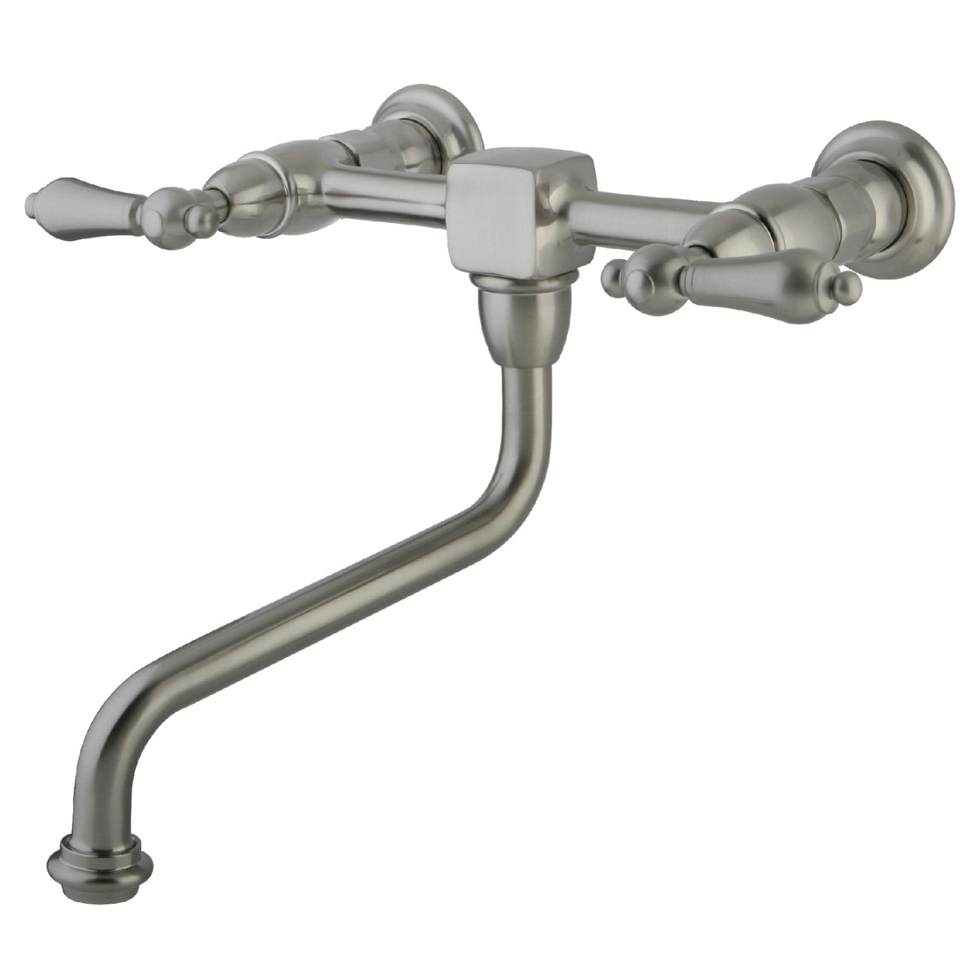 Elements of Design ES1218AL Wall Mount Bathroom Faucet, Brushed Nickel