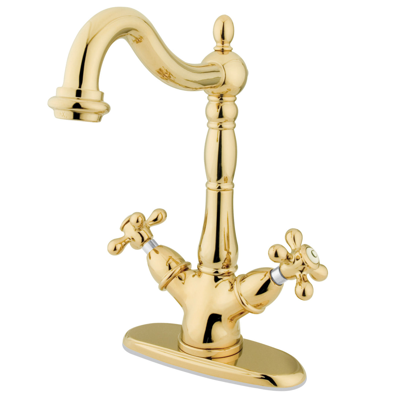 Elements of Design ES1492AX Vessel Sink Faucet, Polished Brass