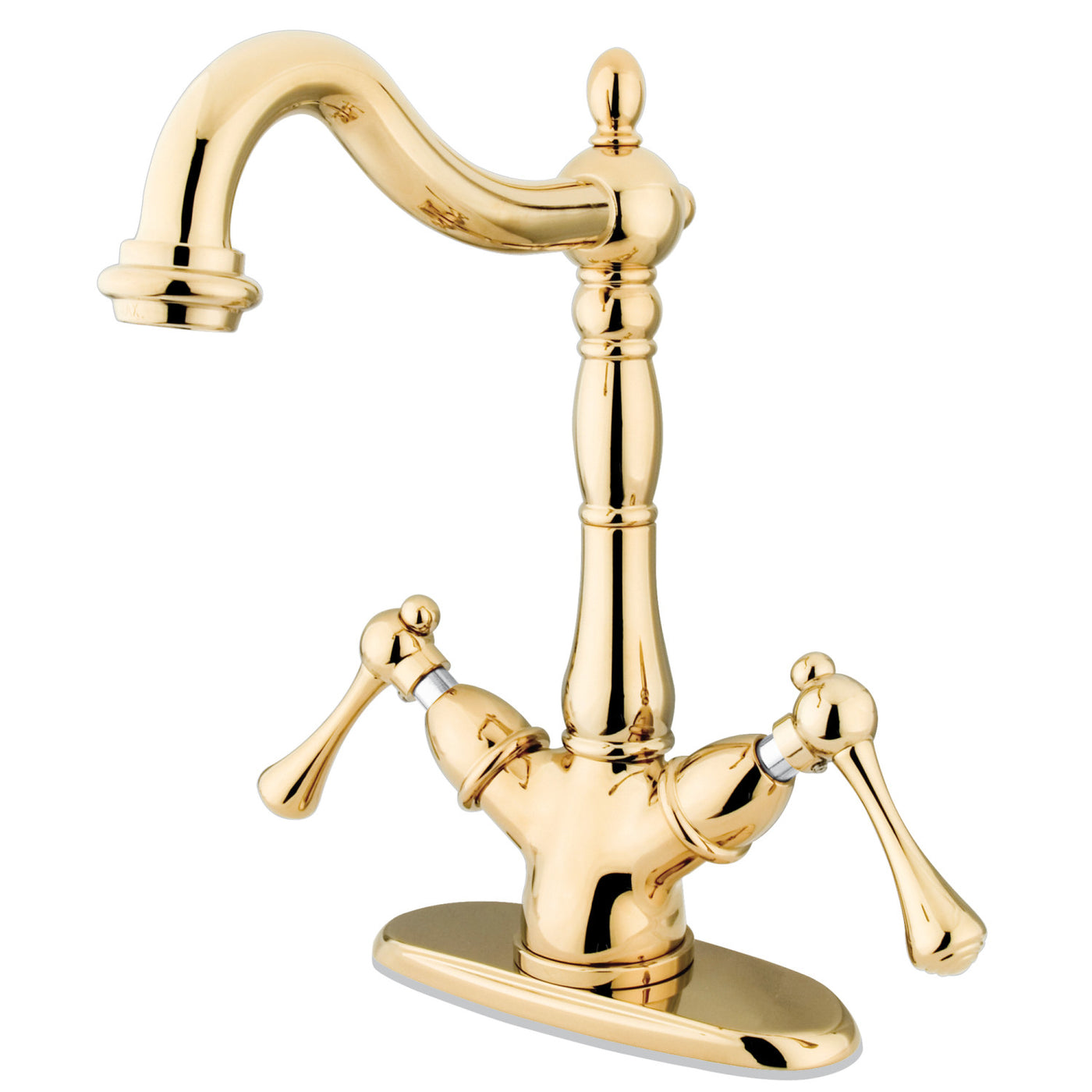 Elements of Design ES1492BL Vessel Sink Faucet, Polished Brass