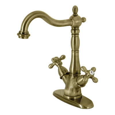 Elements of Design ES1493AX Vessel Sink Faucet, Antique Brass