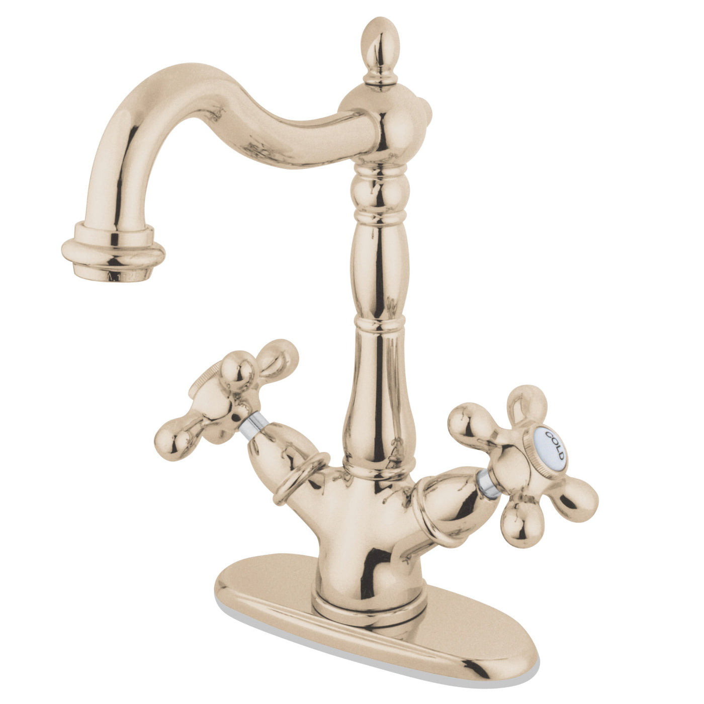 Elements of Design ES1496AX Vessel Sink Faucet, Polished Nickel