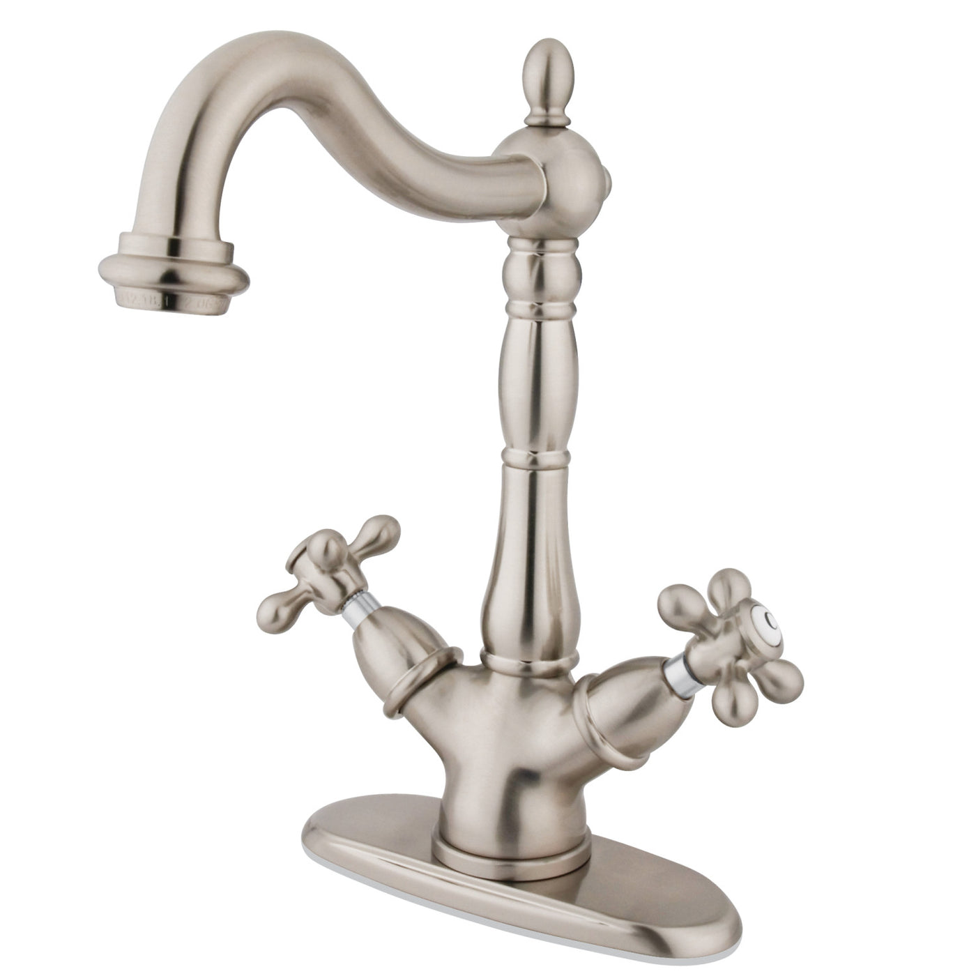 Elements of Design ES1498AX Vessel Sink Faucet, Brushed Nickel