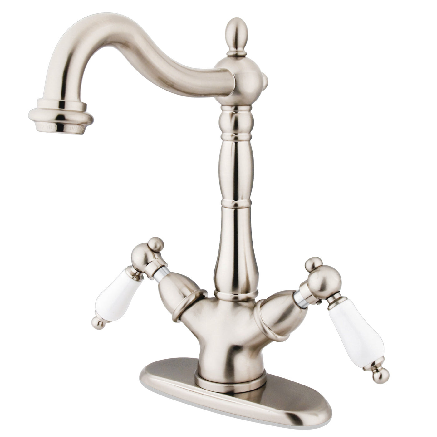 Elements of Design ES1498PL Vessel Sink Faucet, Brushed Nickel