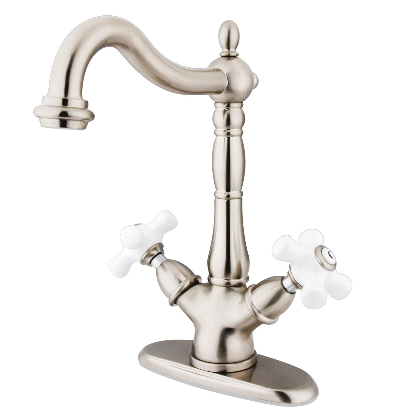 Elements of Design ES1498PX Vessel Sink Faucet, Brushed Nickel