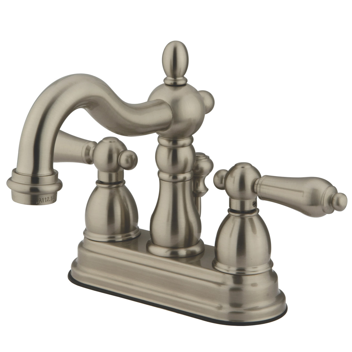 Elements of Design ES1608AL 4-Inch Centerset Bathroom Faucet, Brushed Nickel