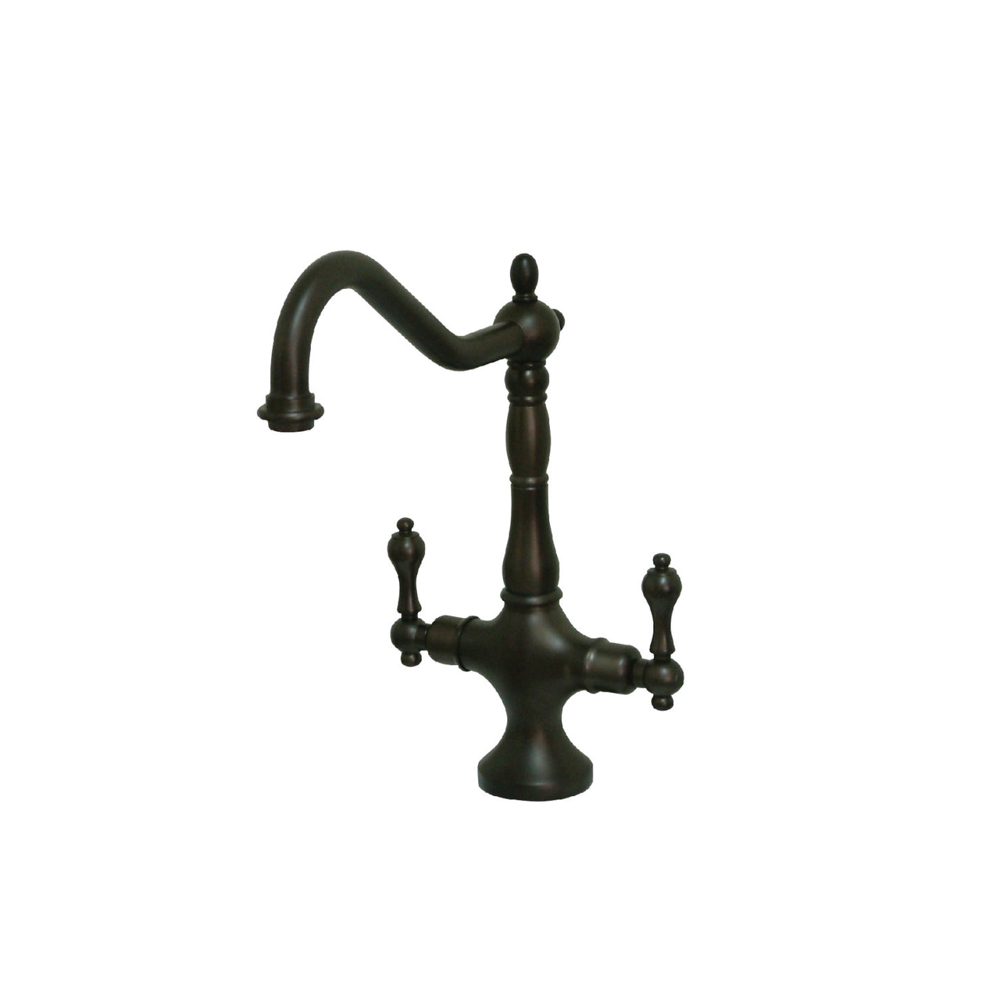 Elements of Design ES1775ALLS 2-Handle Kitchen Faucet, Oil Rubbed Bronze