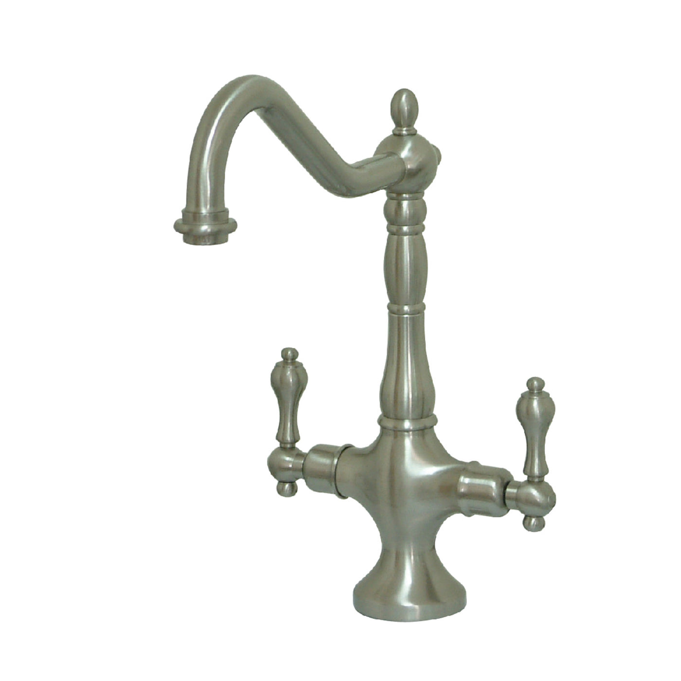 Elements of Design ES1778ALLS 2-Handle Kitchen Faucet, Brushed Nickel
