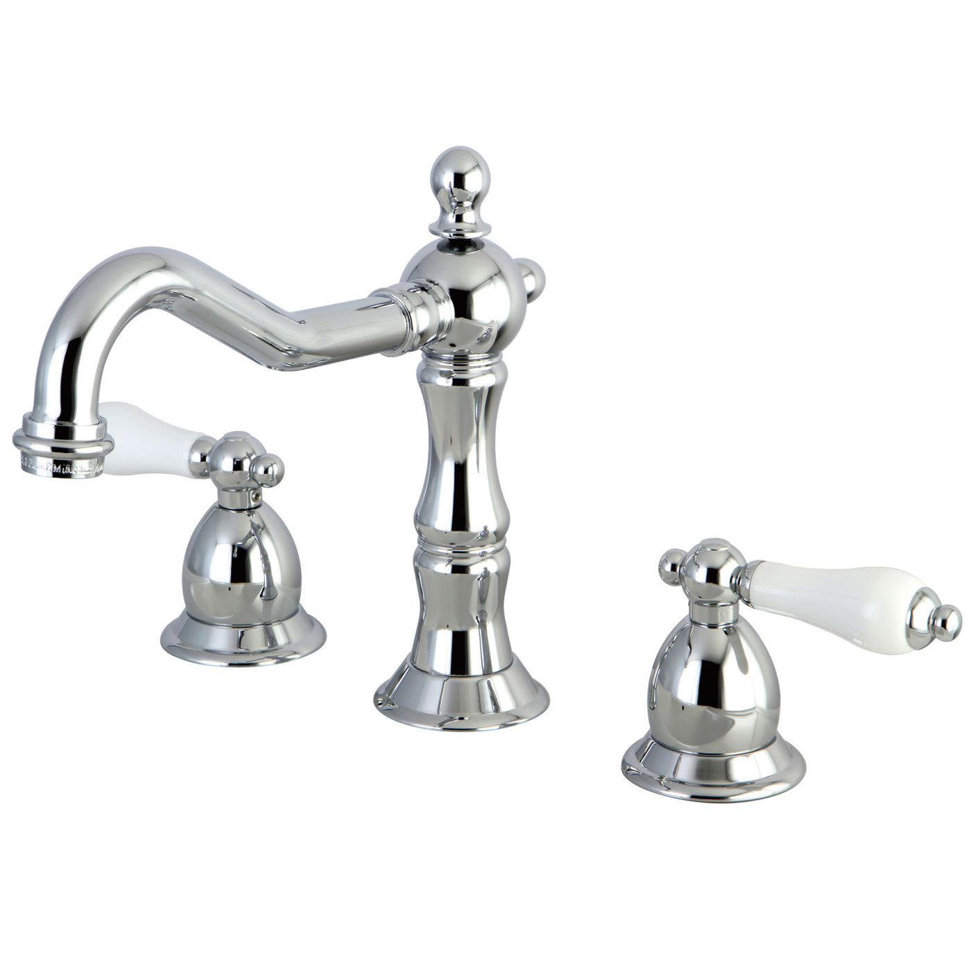 Elements of Design ES1971PL Widespread Bathroom Faucet with Brass Pop-Up, Polished Chrome