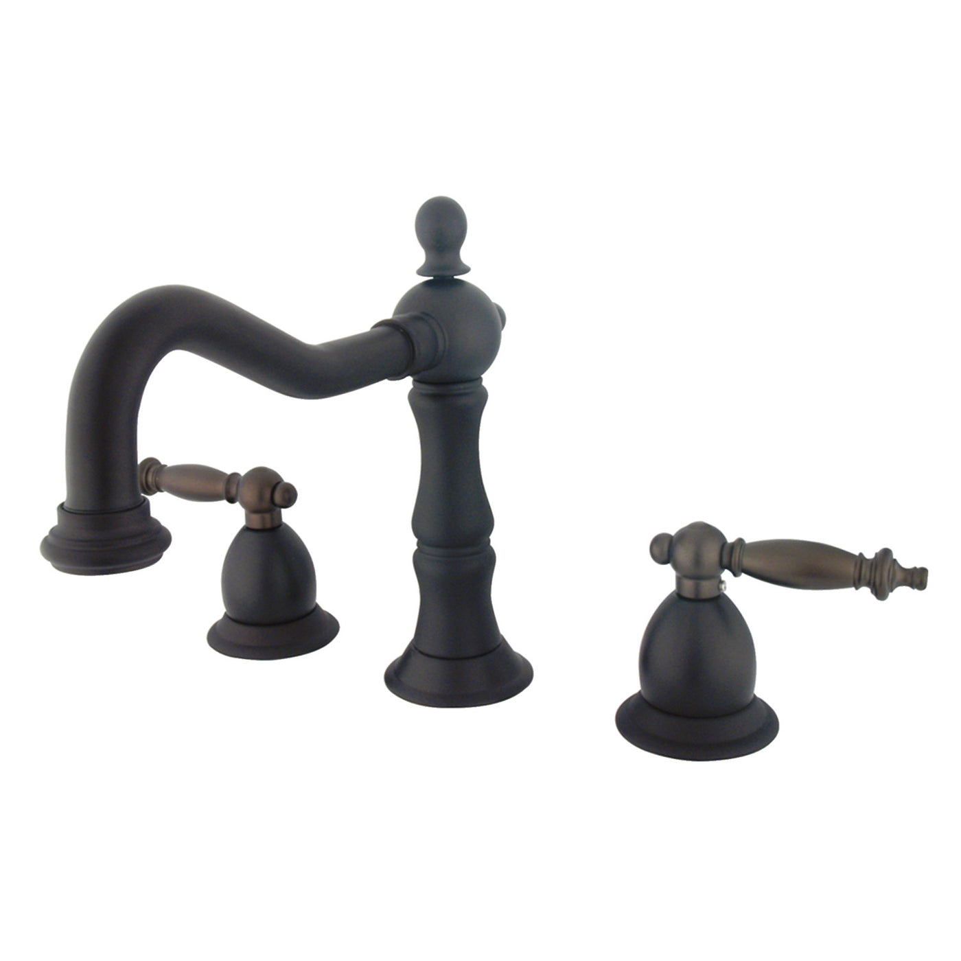 Elements of Design ES1975TL Widespread Bathroom Faucet with Brass Pop-Up, Oil Rubbed Bronze
