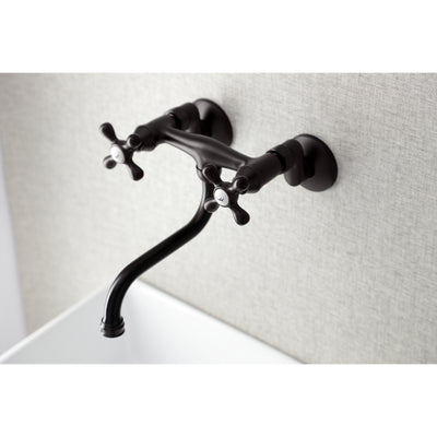 Elements of Design ES216ORB Adjustable Center Wall Mount Bathroom Faucet, Oil Rubbed Bronze
