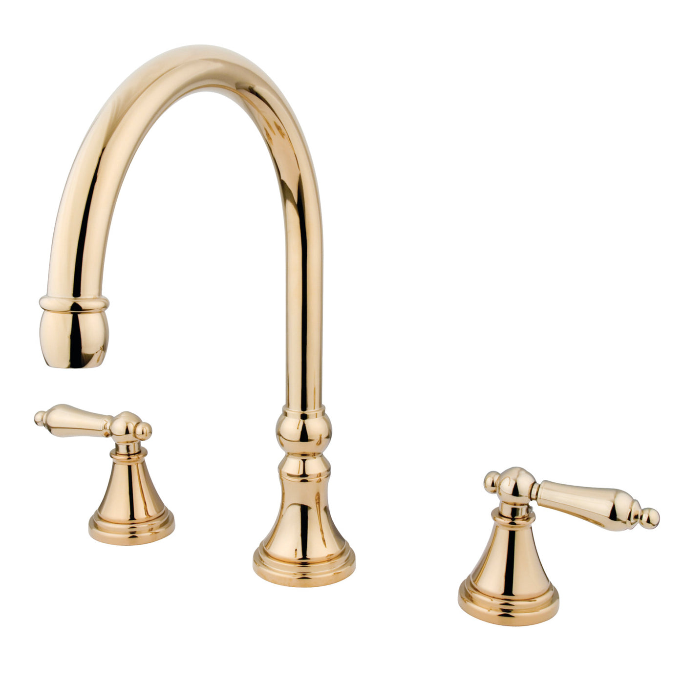 Elements of Design ES2342AL Roman Tub Faucet, Polished Brass