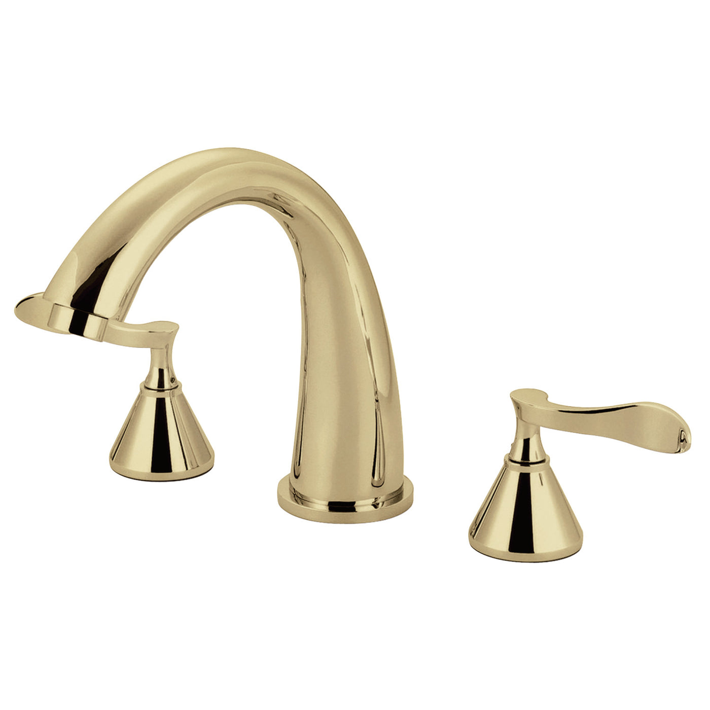 Elements of Design ES2362CFL Roman Tub Faucet, Polished Brass