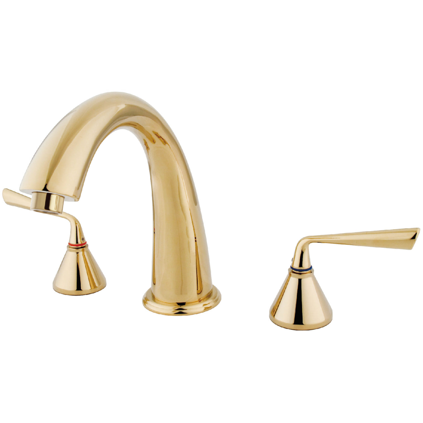 Elements of Design ES2362ZL Roman Tub Faucet, Polished Brass