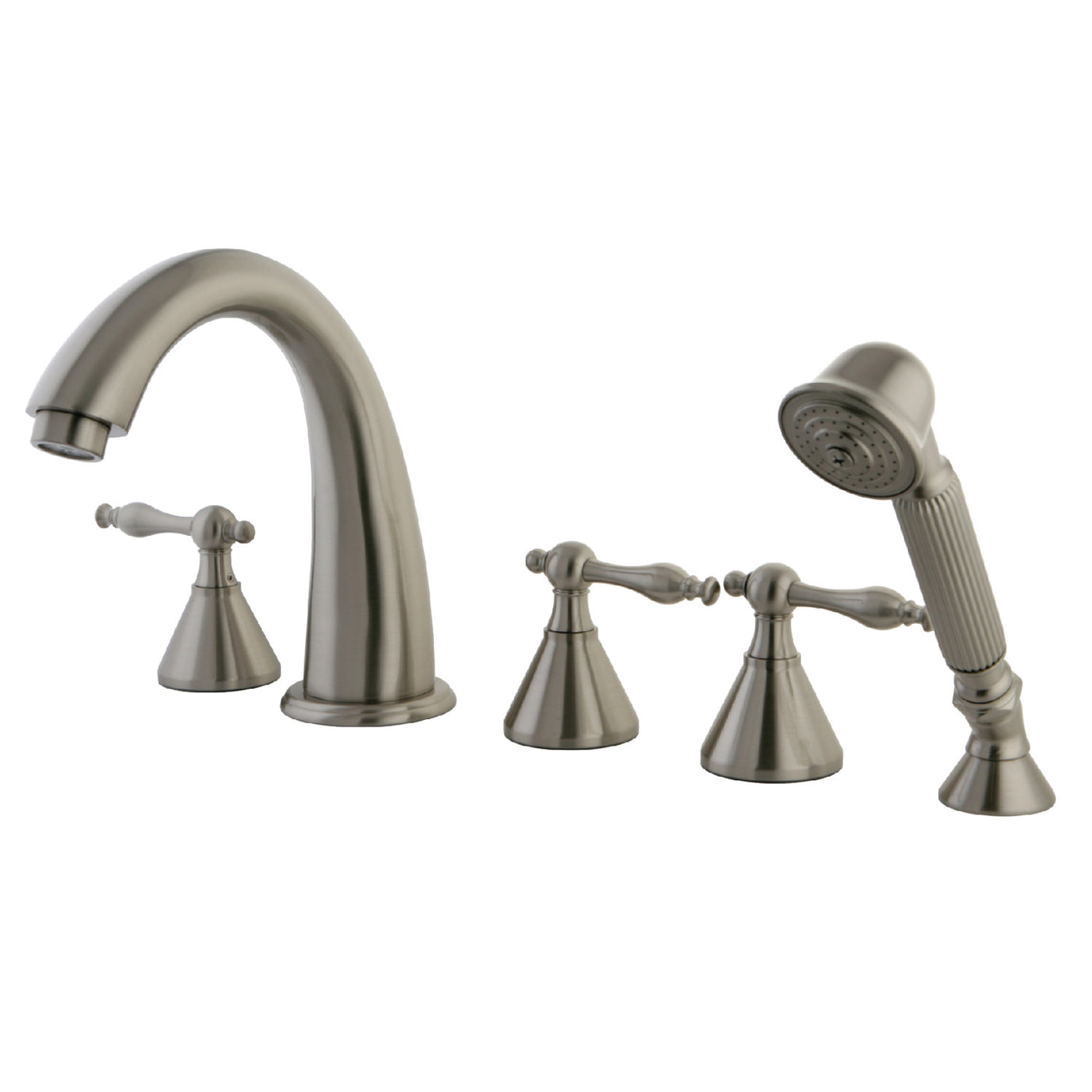 Elements of Design ES23685NL Roman Tub Faucet with Hand Shower, Brushed Nickel