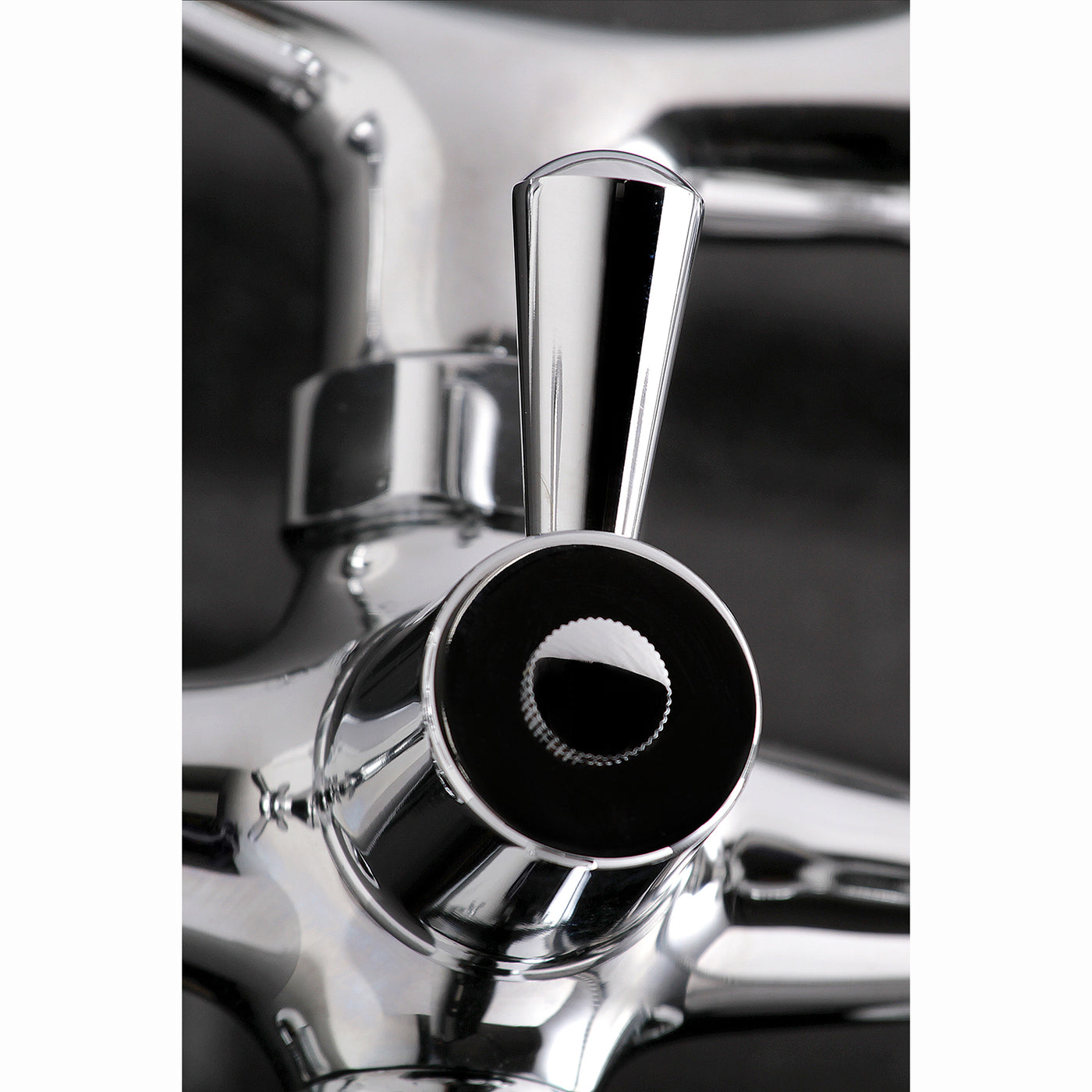 Elements of Design ES2661X 6-Inch Adjustable Wall Mount Clawfoot Tub Faucet, Polished Chrome