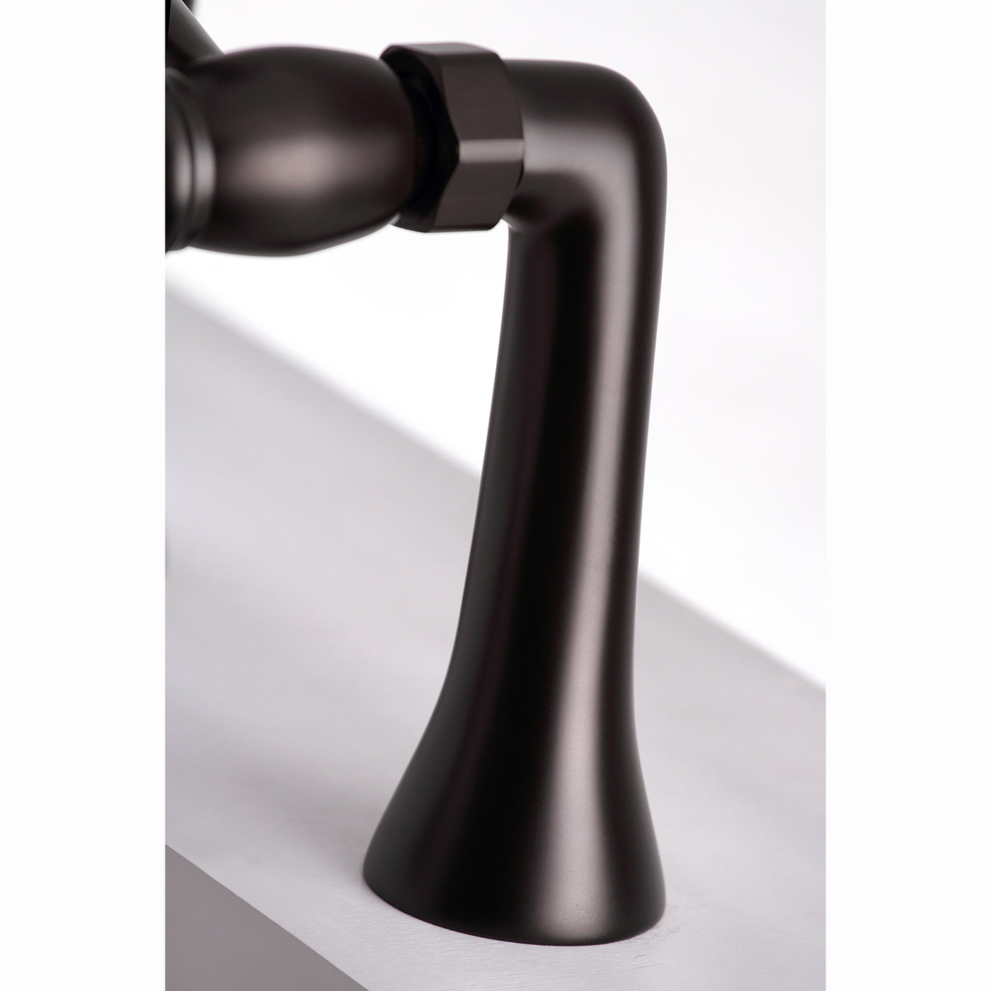 Elements of Design ES2685X Deck Mount Clawfoot Tub Faucet with Hand Shower, Oil Rubbed Bronze