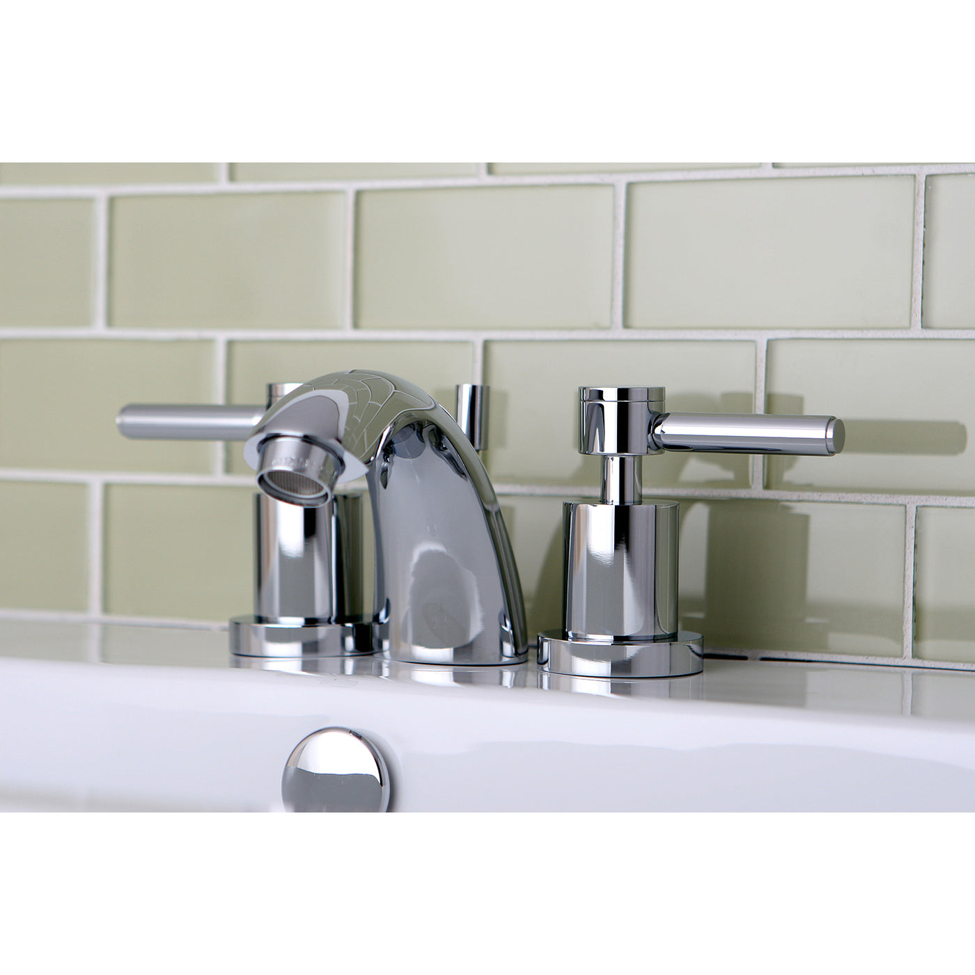 Elements of Design ES2951DL Mini-Widespread Bathroom Faucet, Polished Chrome