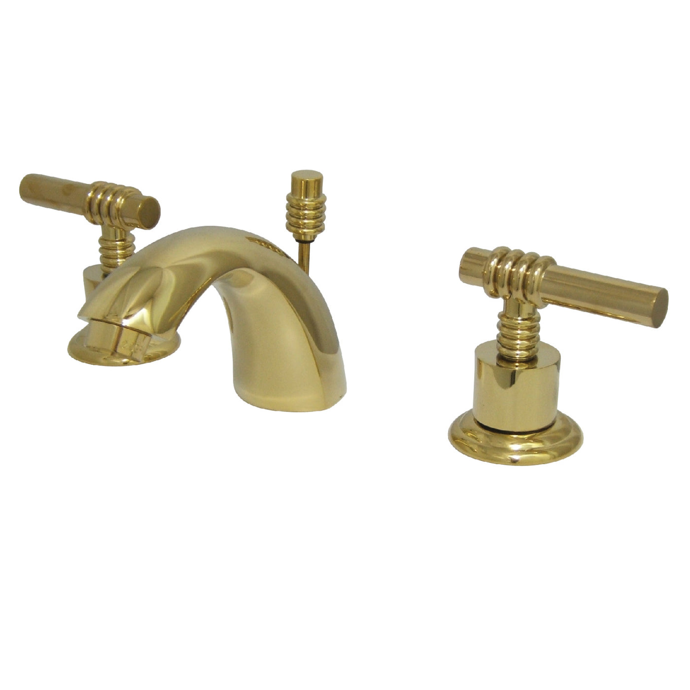 Elements of Design ES2952ML Mini-Widespread Bathroom Faucet, Polished Brass
