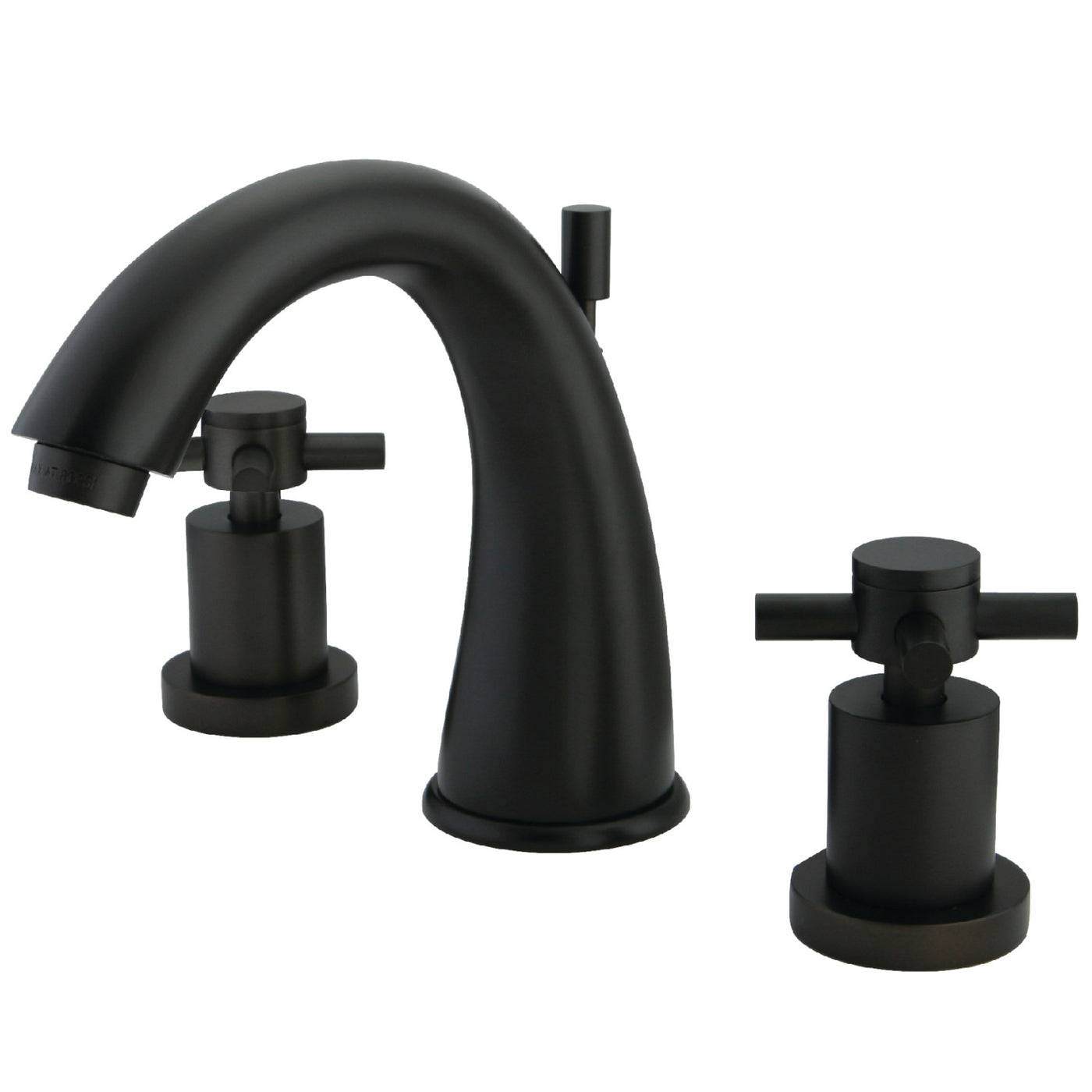 Elements of Design ES2965DX Widespread Bathroom Faucet with Brass Pop-Up, Oil Rubbed Bronze
