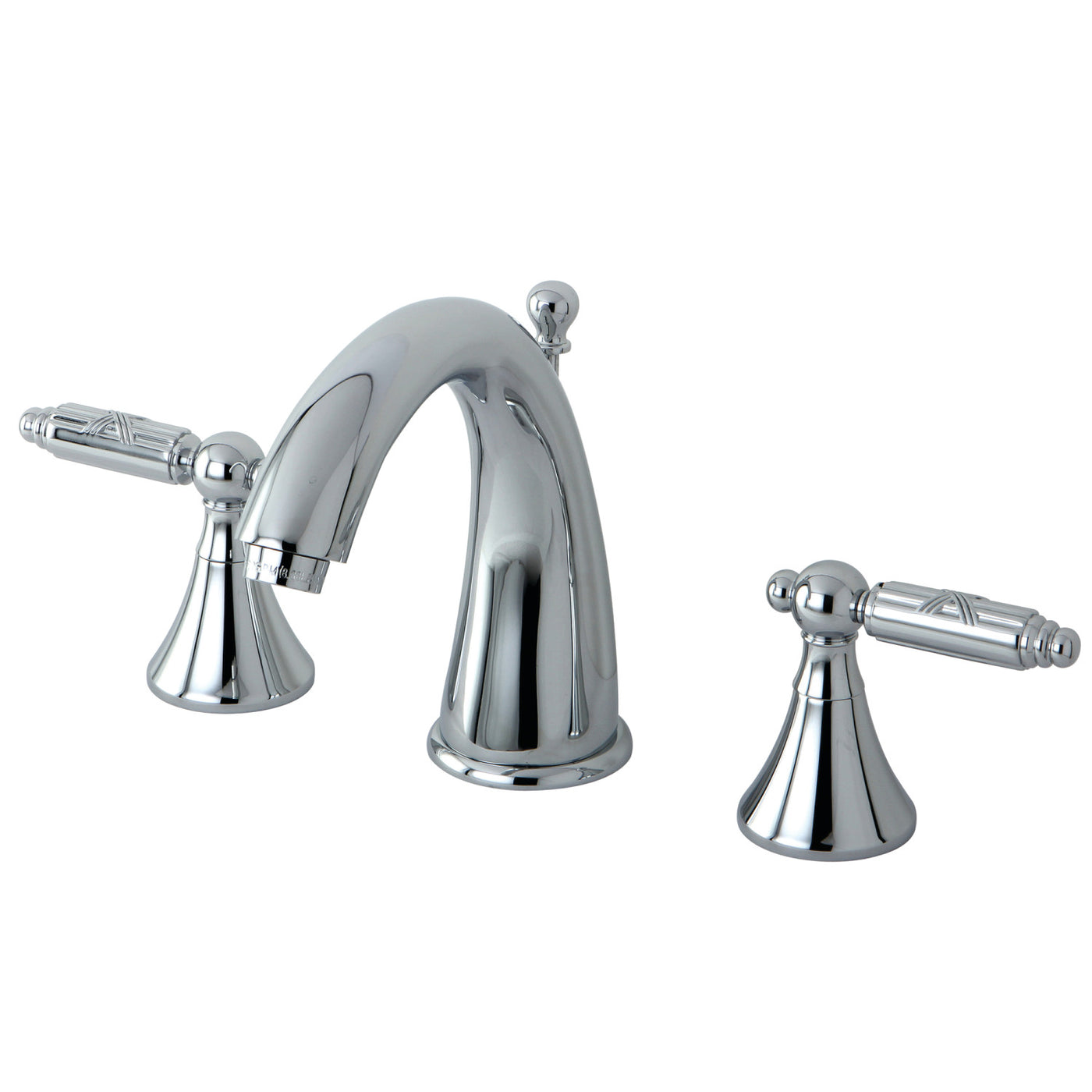 Elements of Design ES2971GL Widespread Bathroom Faucet with Brass Pop-Up, Polished Chrome