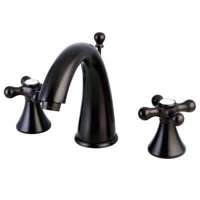 Elements of Design ES2975AX Widespread Bathroom Faucet with Brass Pop-Up, Oil Rubbed Bronze
