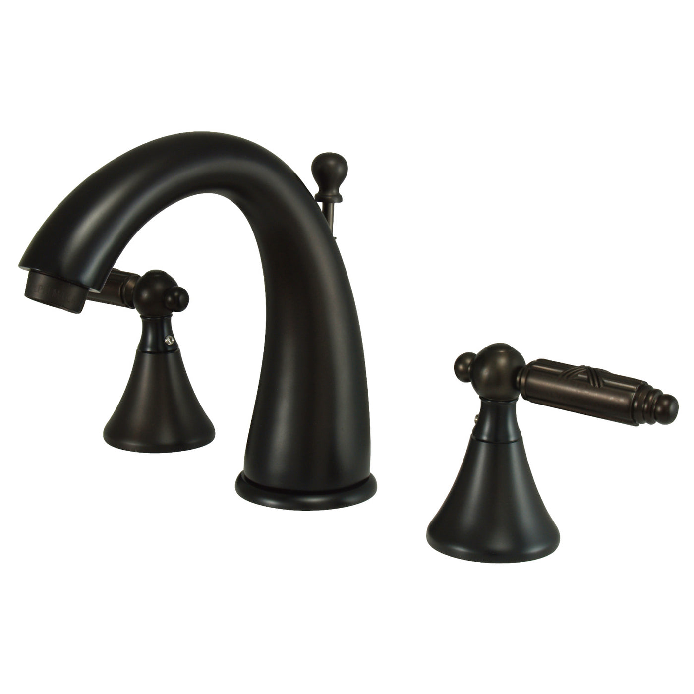 Elements of Design ES2975GL Widespread Bathroom Faucet with Brass Pop-Up, Oil Rubbed Bronze