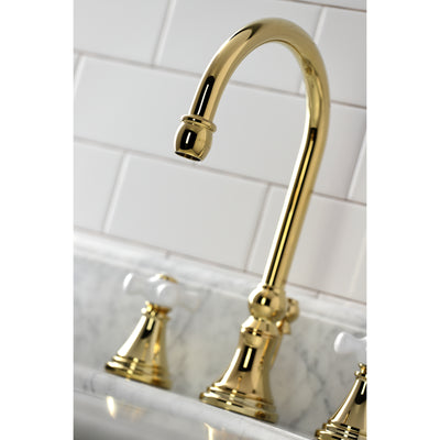 Elements of Design ES2982PX Widespread Bathroom Faucet, Polished Brass