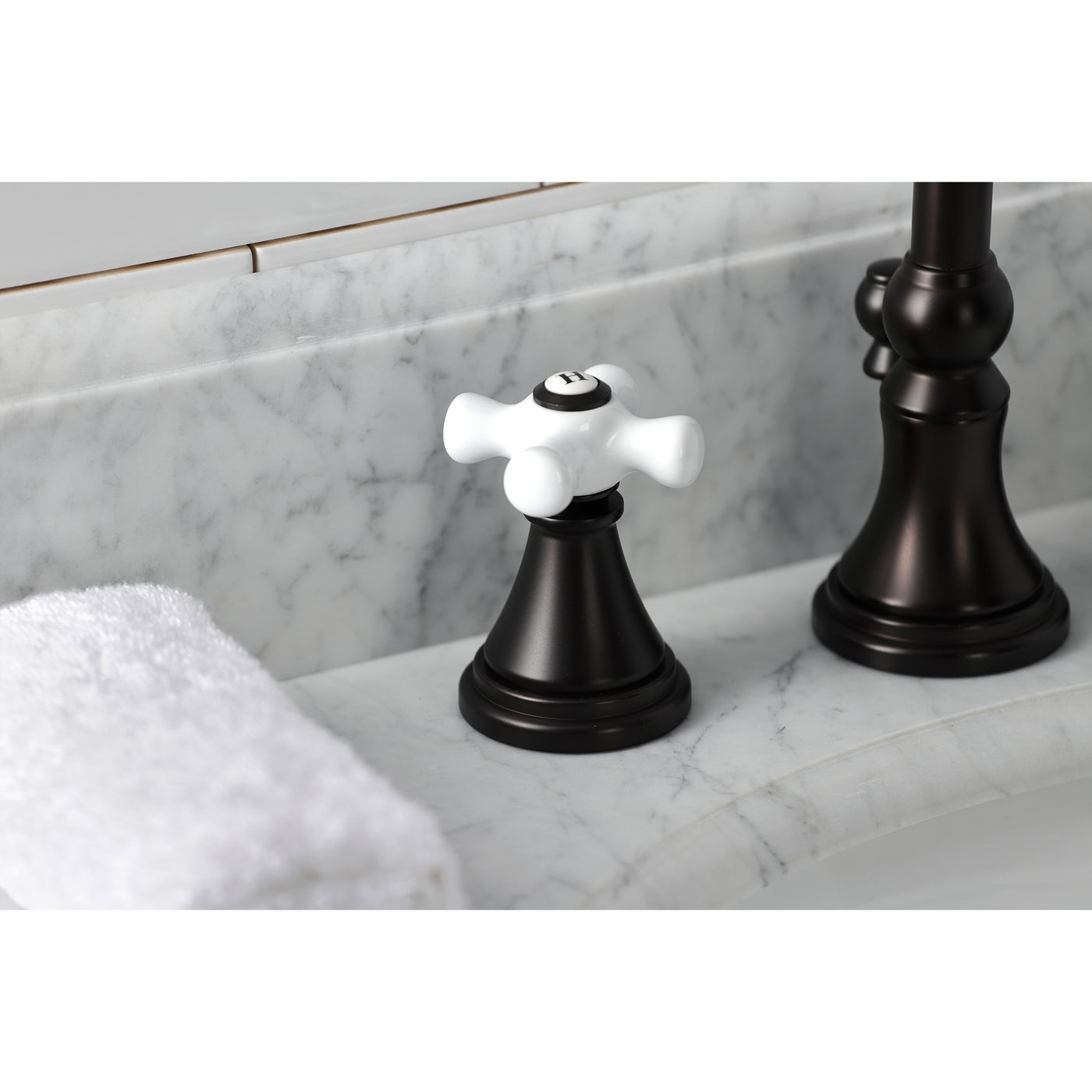 Elements of Design ES2985PX Widespread Bathroom Faucet, Oil Rubbed Bronze