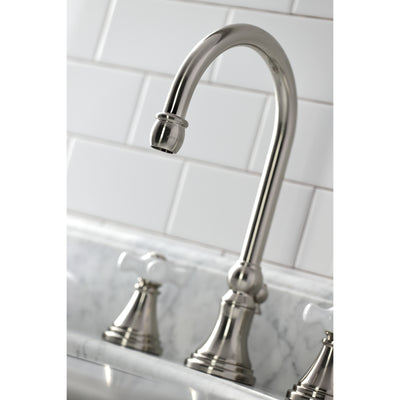 Elements of Design ES2988PX Widespread Bathroom Faucet, Brushed Nickel