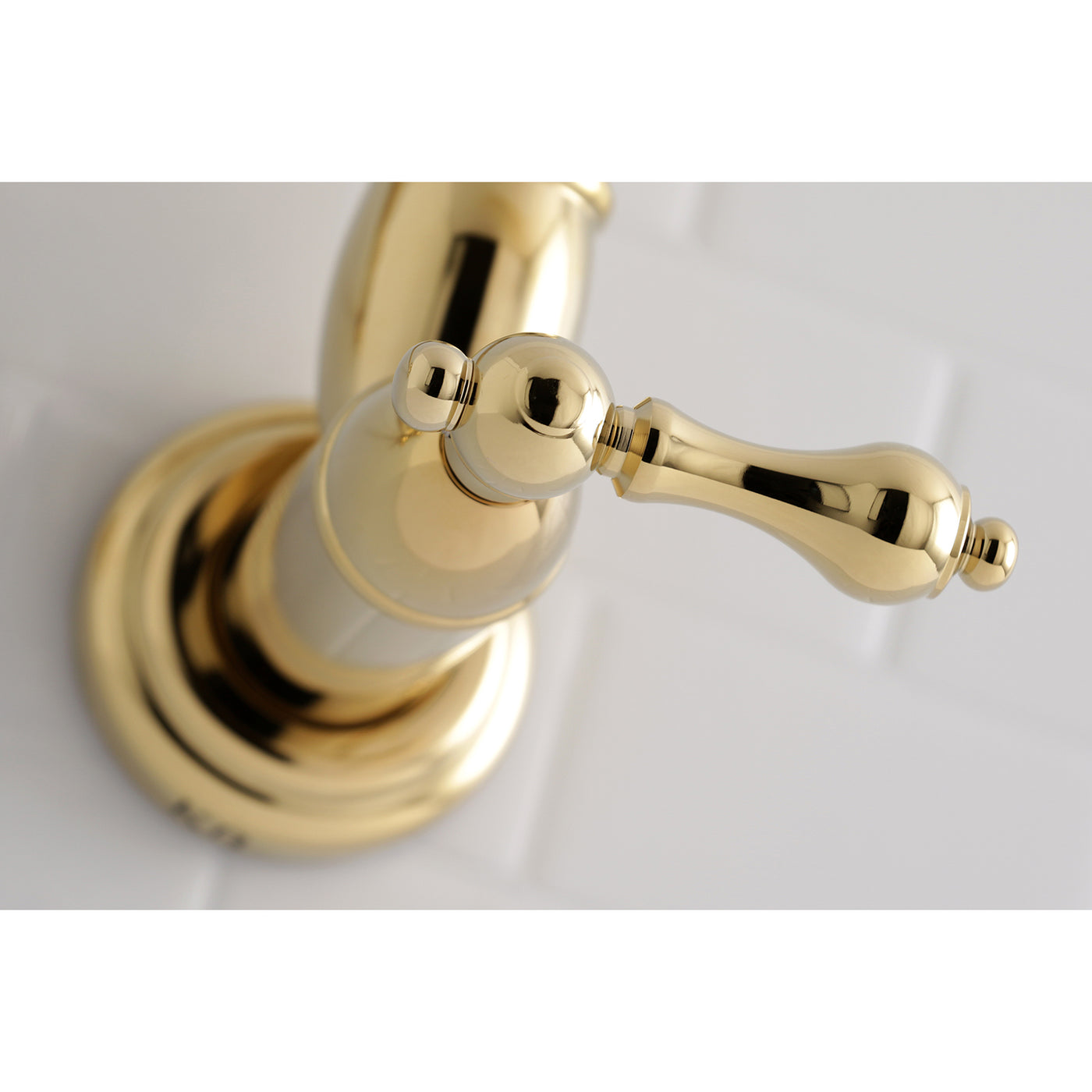 Elements of Design ES3102AL Wall Mount Pot Filler Kitchen Faucet, Polished Brass