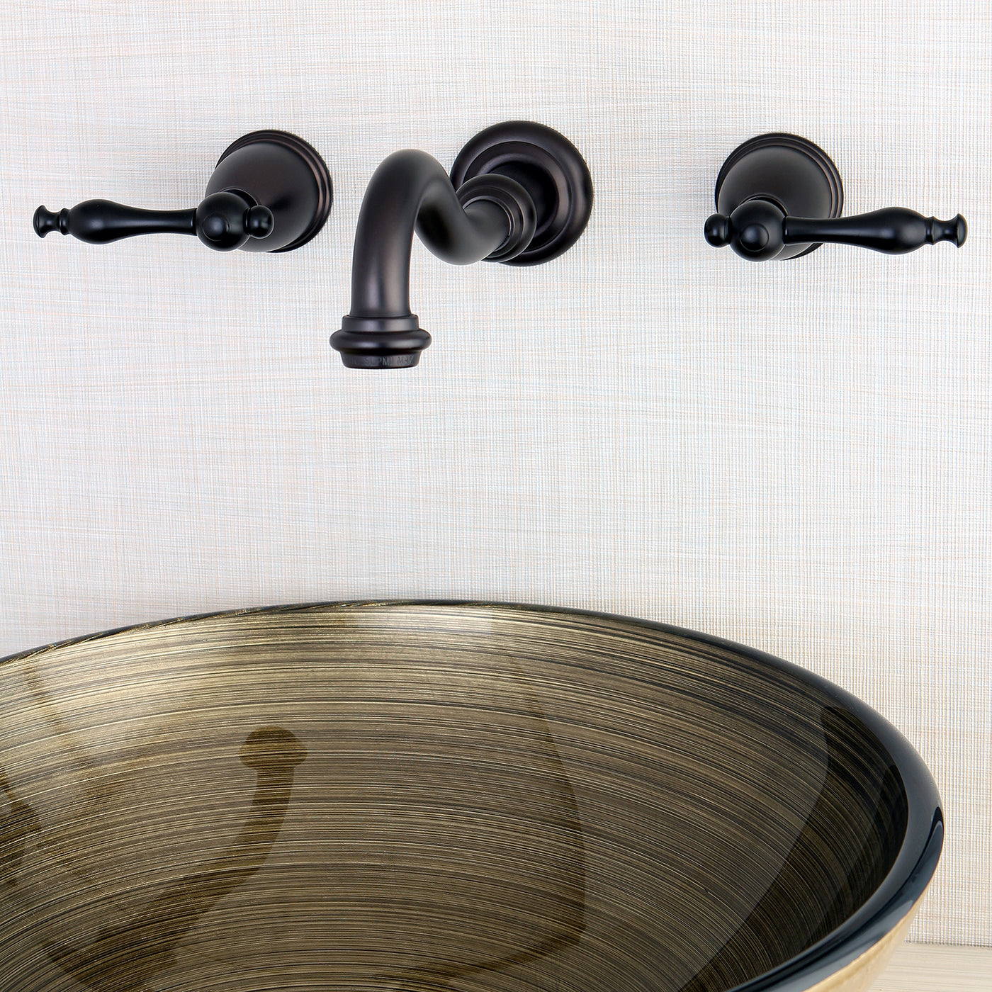 Elements of Design ES3125NL Wall Mount Bathroom Faucet, Oil Rubbed Bronze