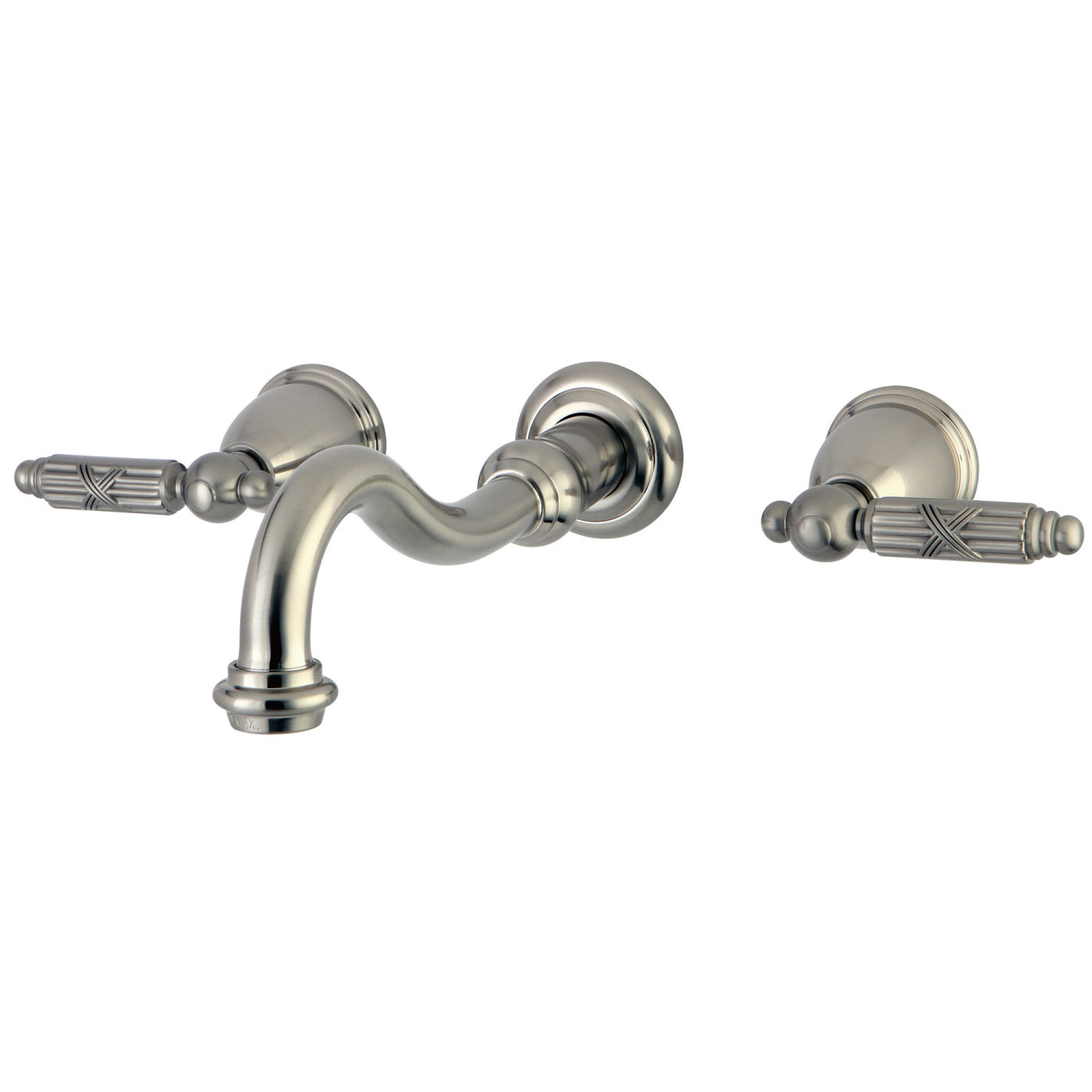 Elements of Design ES3128GL Wall Mount Bathroom Faucet, Brushed Nickel