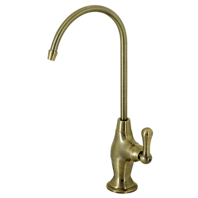 Elements of Design ES3193AL 1/4 Turn Water Filtration Faucet, Antique Brass