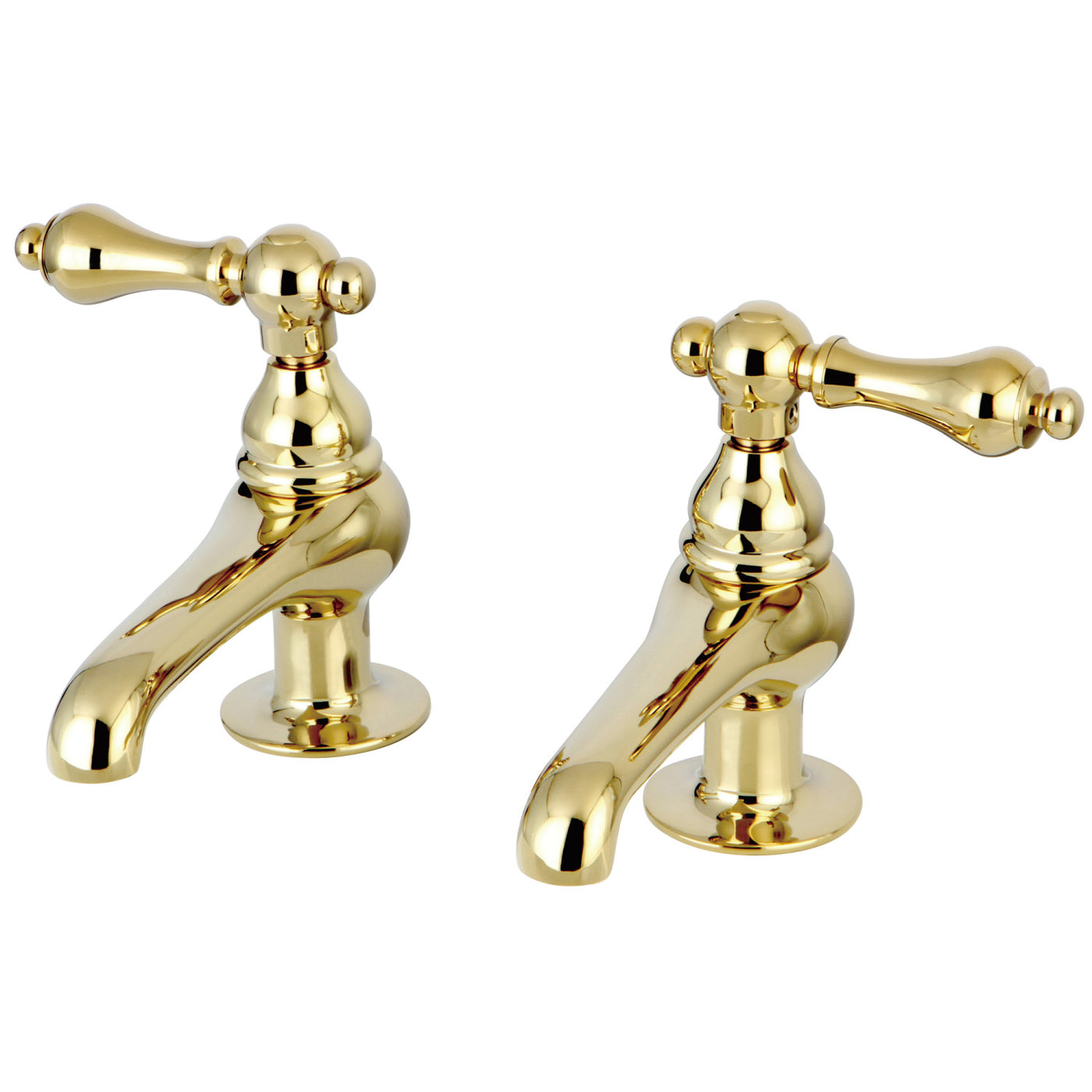 Elements of Design ES3202AL Basin Faucet with Metal Lever Handle, Polished Brass