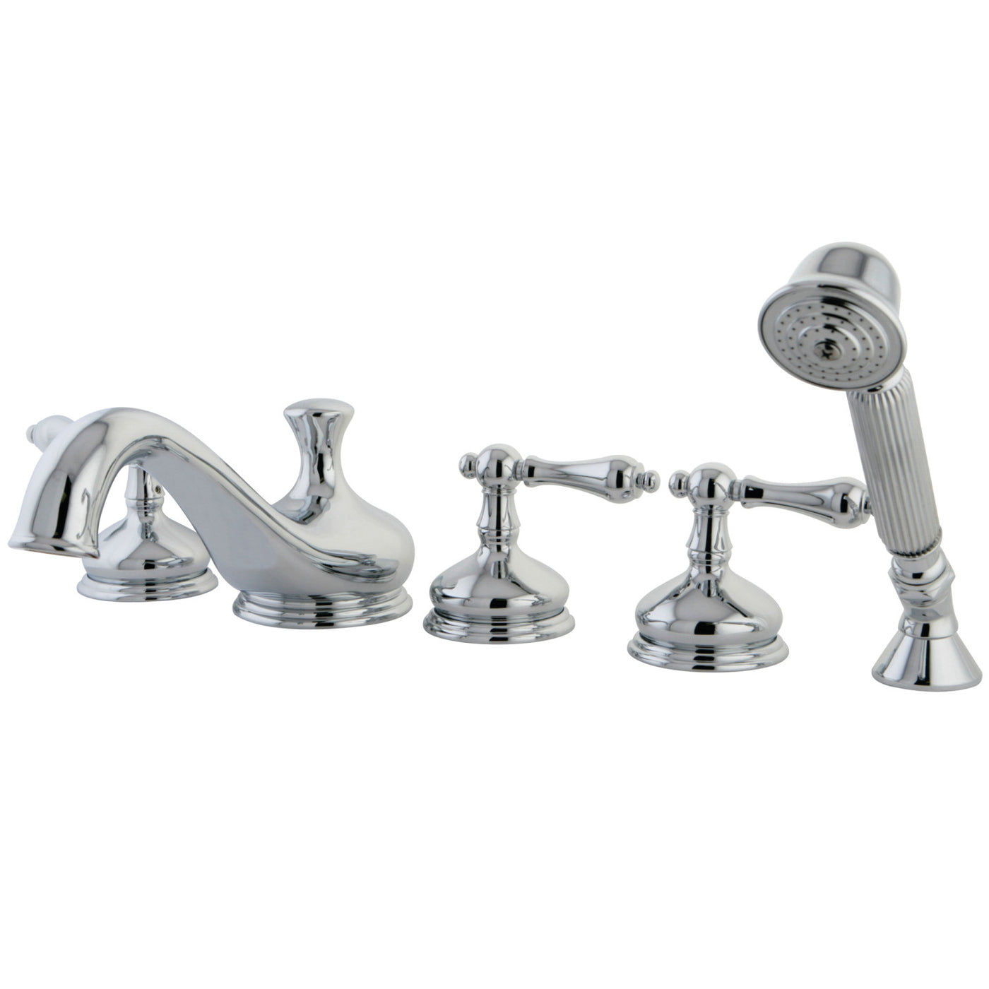 Elements of Design ES33315AL Roman Tub Faucet with Hand Shower, Polished Chrome