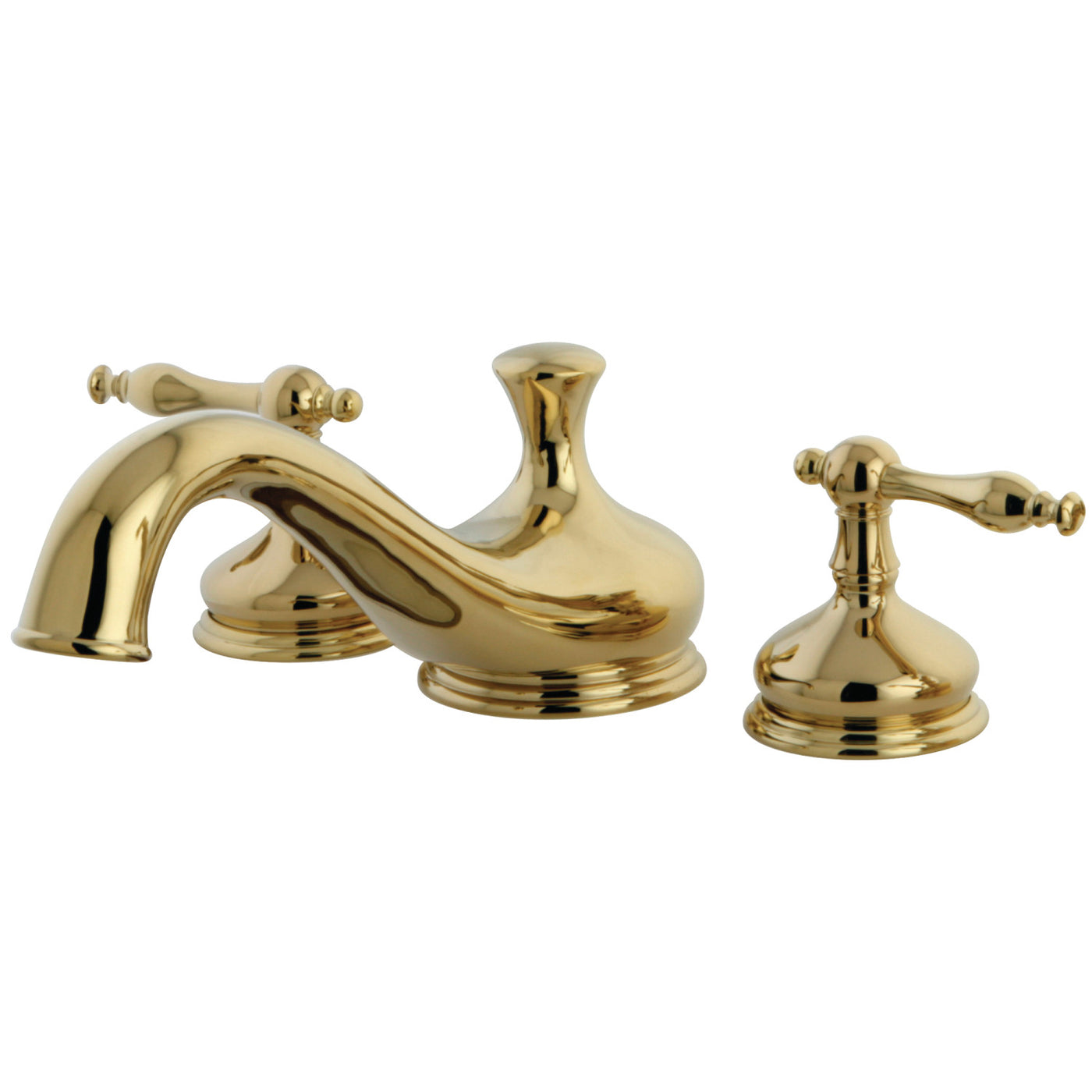 Elements of Design ES3332NL Roman Tub Faucet, Polished Brass