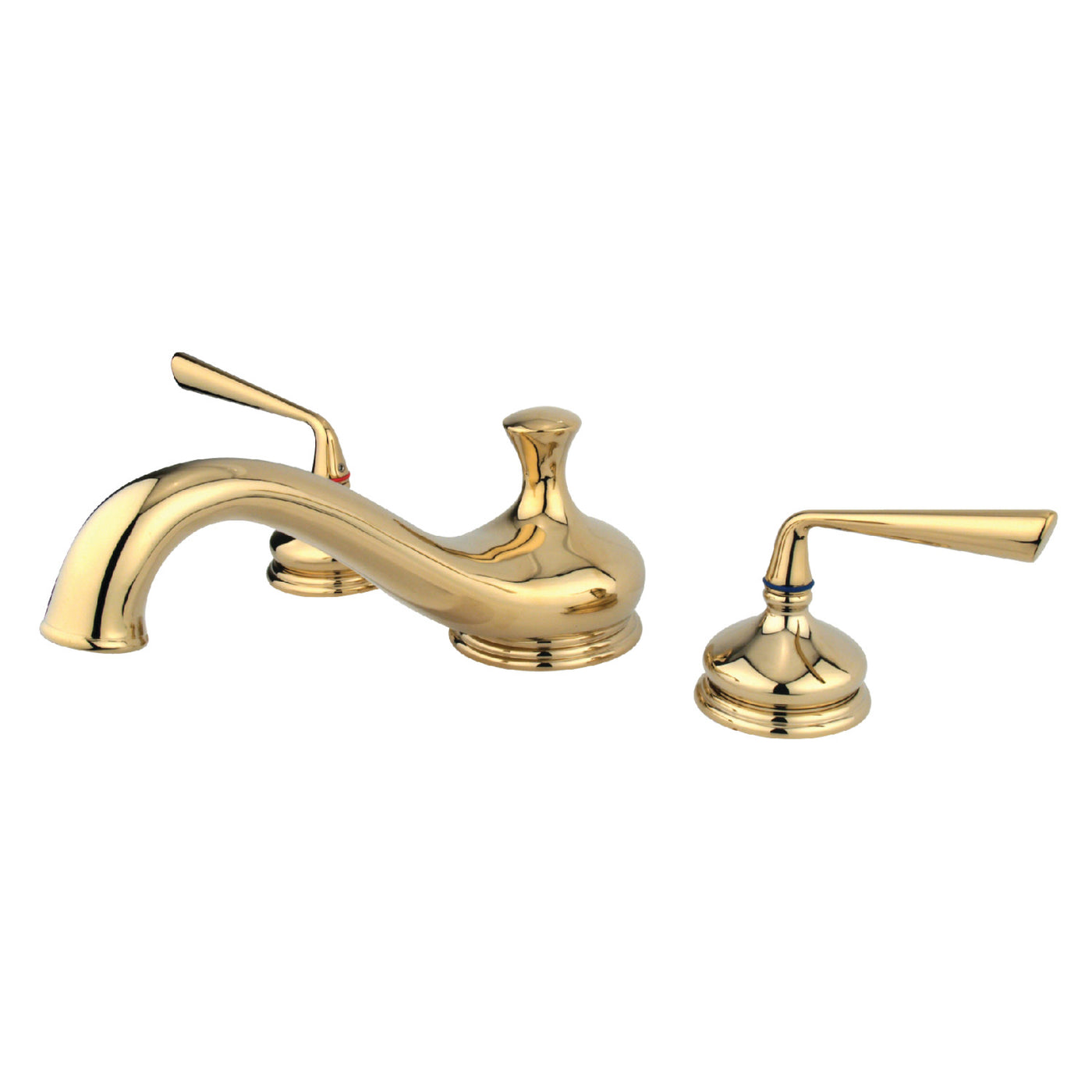 Elements of Design ES3332ZL Roman Tub Faucet, Polished Brass
